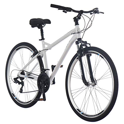 Schwinn Men's 21-Speed Hybrid Bike - White