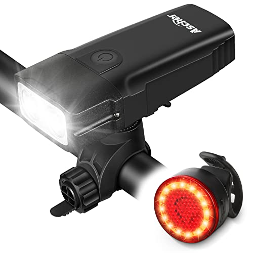 800 Lumens USB Rechargeable Bike Headlight & Taillight