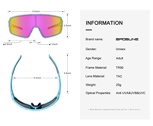Polarized UV400 Cycling Sunglasses for Men & Women