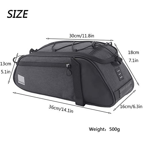 Water-Resistant Bike Bag for Mountain and Road Cycling