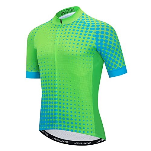 Men's Reflective Cycling Jersey with 3 Pockets