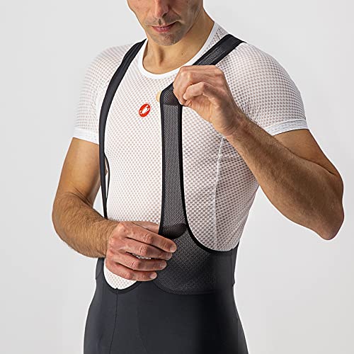 Castelli Cycling Entrata Bibshort for Road and Gravel Biking l Cycling - Black - Medium