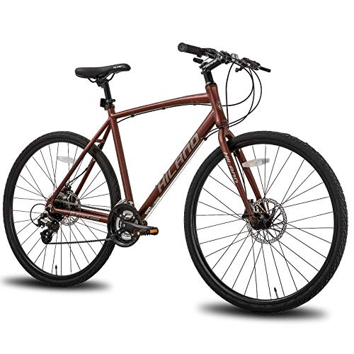 Hybrid City Commuter Bike with Disc Brakes