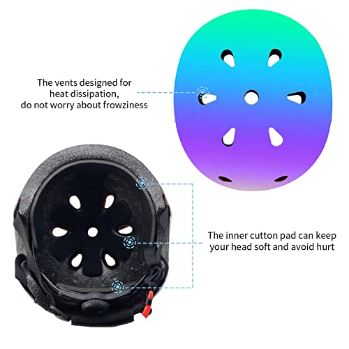 Adjustable Gradient Helmet for Kids and Youth Cycling