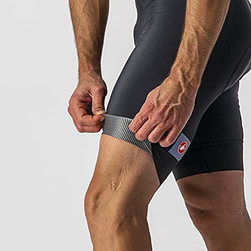 Castelli Cycling Entrata Bibshort for Road and Gravel Biking l Cycling - Black - Medium