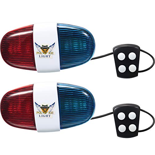 Police Sound Bike Horn with LED Lights