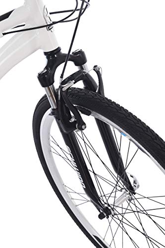 Schwinn Men's 21-Speed Hybrid Bike - White