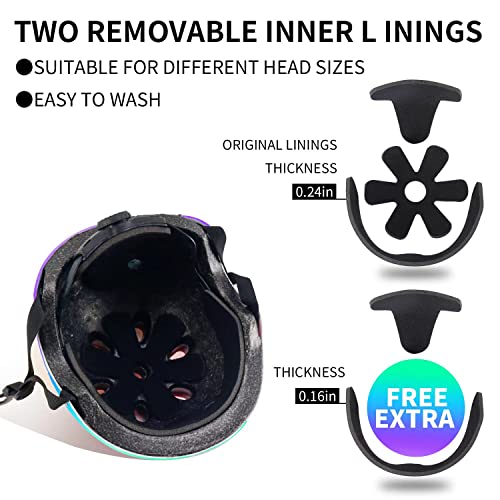 Adjustable Gradient Helmet for Kids and Youth Cycling