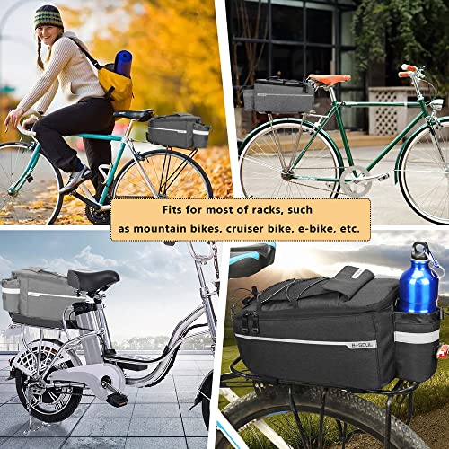Bicycle Rear Rack Cargo Bag - Waterproof, Insulated