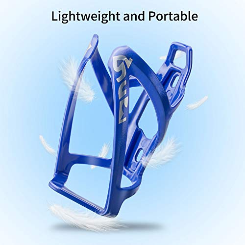 Lightweight Suruid Bike Bottle Cage - Blue (2pk)