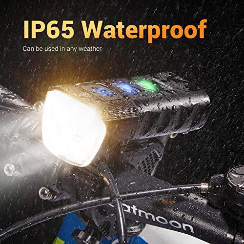 10000 Lumens USB Rechargeable Bike Headlight