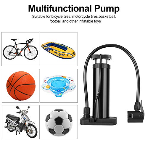 Portable Foot-Activated Bike Pump fits All Bikes