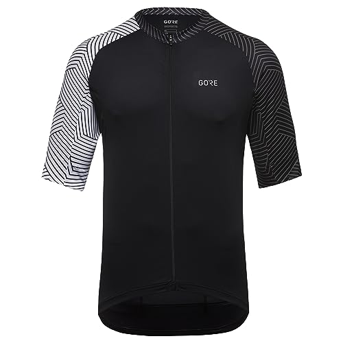 GORE WEAR C5 Black/White Men's Jersey - Large