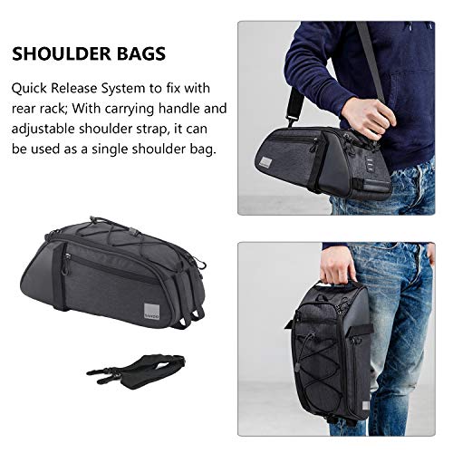 Water-Resistant Bike Bag for Mountain and Road Cycling
