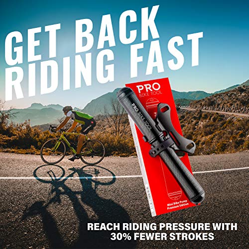 Premium Mini Bike Tire Pump for Road/Mountain Bikes