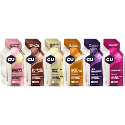 GU Energy Gel Variety Pack - 24 Count