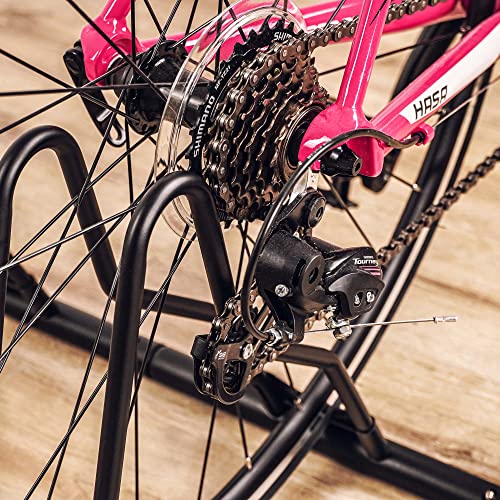 Triple Bike Floor Stand - Indoor Storage Rack