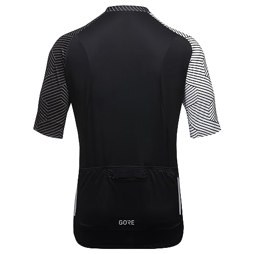 GORE WEAR C5 Black/White Men's Jersey - Large