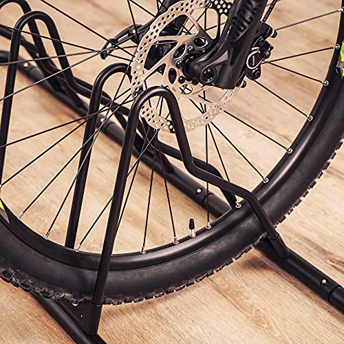 Triple Bike Floor Stand - Indoor Storage Rack