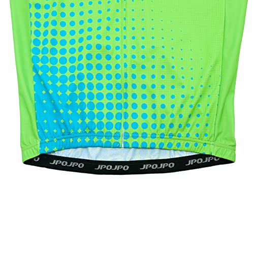 Men's Reflective Cycling Jersey with 3 Pockets