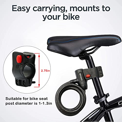 Heavy Duty Bike Lock with Key
