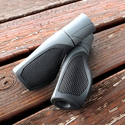 MARQUE Ergo Bike Handlebar Grip – Replacement Bicycle Handle Bar Grip for Twist Shifters – Easy to Cut for Compatibility with Standard and Twist Shifters