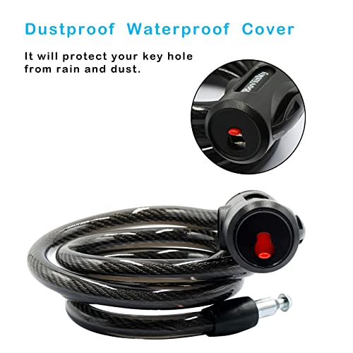 Heavy Duty Bike Lock with Key