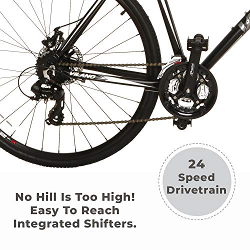 Vilano Hybrid Road Bike with Disc Brakes