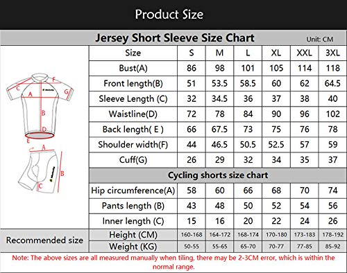 Moxilyn Men's Full Zip Cycling Jersey