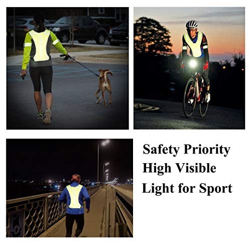 Reflective Cycling Vest with Pocket for Safety