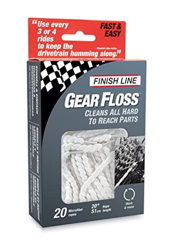 20-pack Finish Line Microfiber Gear Floss