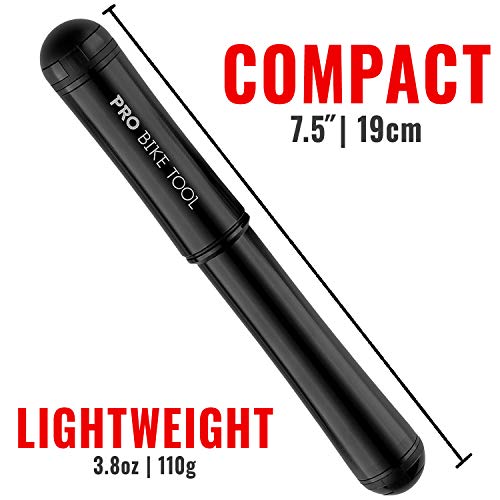 Premium Mini Bike Tire Pump for Road/Mountain Bikes