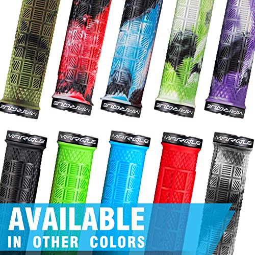 Marque Grapple Mountain Bike Handlebar Grips – Single Lock-On Ring MTB and BMX Bicycle Handle Bar with Non-Slip Grip (Purple Storm)