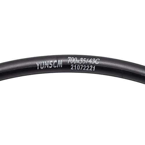 2 Pack 28" 700C Road Bike Tubes 700x35C/38C/40C/43C AV48mm Valve 700C Tubes Compatible with 700 x 35C 700x36C 700x37C 700 x 38C 700x39C 700 x 40C 700x41C 700 x 42C 700 x 43C Bike Tire Tubes