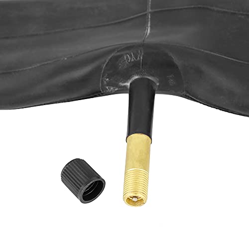 700x35C/38C/40C/43C Bike Inner Tube with Schrader Valve 48mm, 2 Pack Premium Butyl Rubber Bike Tire Tube with 2 Rim Strip for 700c Road Bicycle
