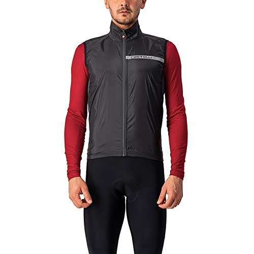 Castelli Stretch Cycling Vest - Black/Gray - M