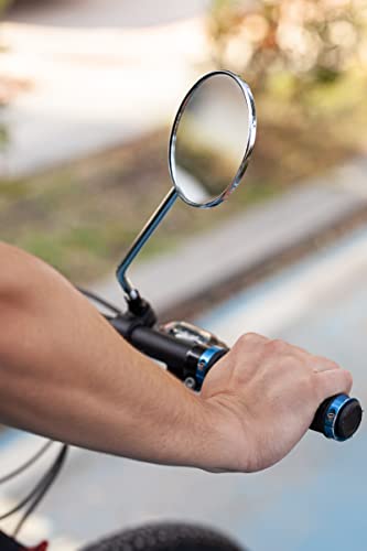 360° Rotatable Bike Rearview Mirror - HD Wide Angle