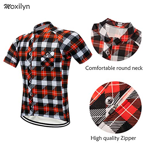 Moxilyn Men's Full Zip Cycling Jersey