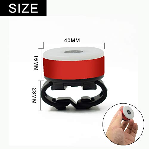 USB Rechargeable Bike Taillight - Red
