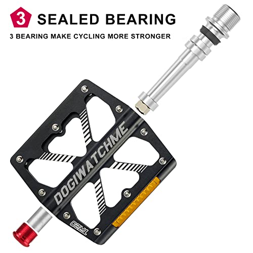 Non-Slip Aluminum MTB Pedals with Reflectors