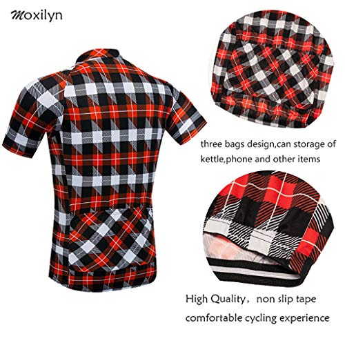 Moxilyn Men's Full Zip Cycling Jersey
