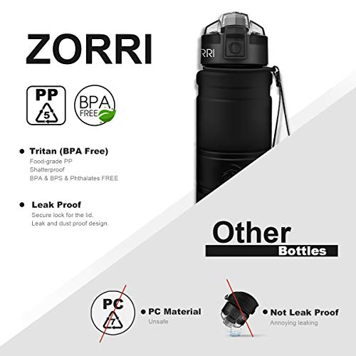 BPA-free Cycling Water Bottle with Lockable Lid