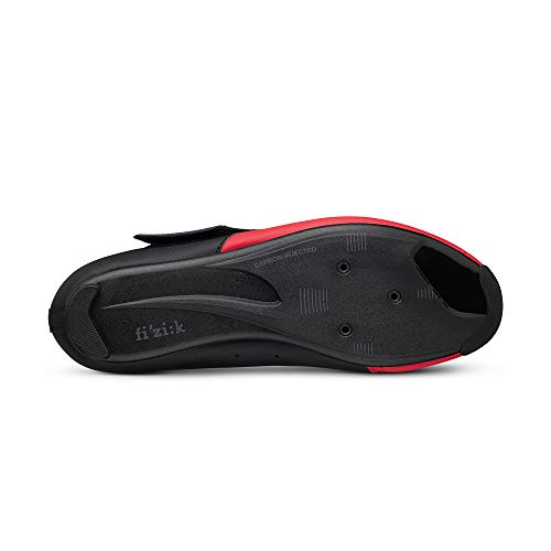 Fizik Transiro R4 Powerstrap in Black/Red