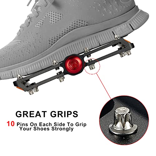 Non-Slip Aluminum MTB Pedals with Reflectors