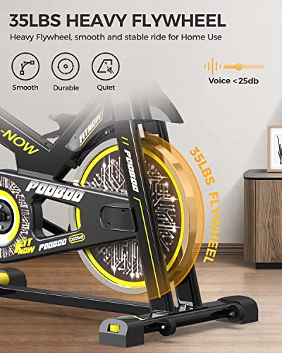 Upgraded Magnetic Cycling Bike with LCD Monitor