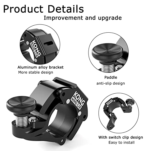 Aluminum Bike Bell with Loud Sound - BLACK