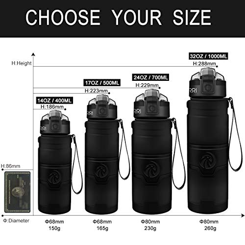 BPA-free Cycling Water Bottle with Lockable Lid