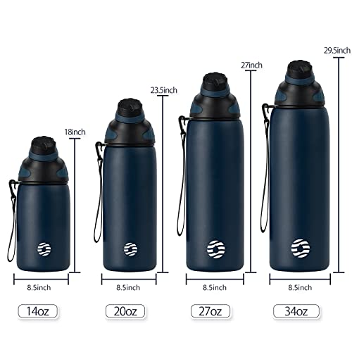Insulated Stainless Steel Water Bottle for Cycling