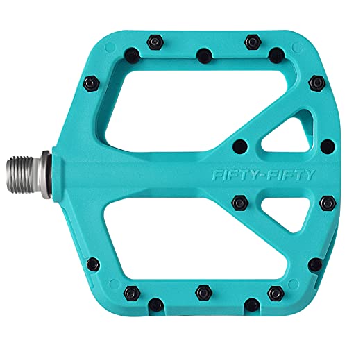 FIFTY-FIFTY Turquoise MTB Pedals