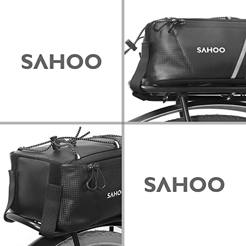 Sahoo Waterproof Bicycle Trunk Rack Bag